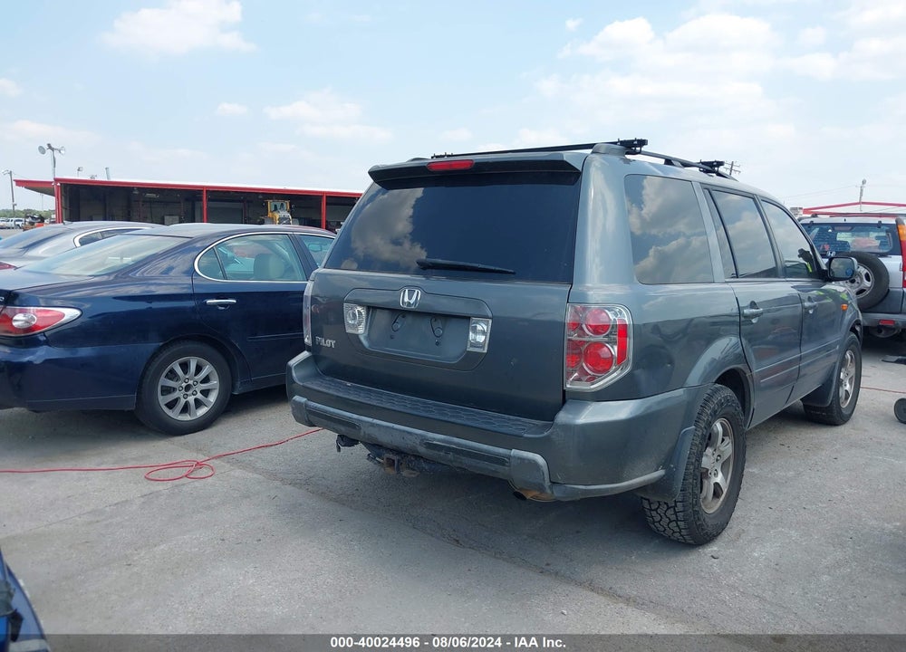 2008 HONDA PILOT EX-L VIN: 5FNYF28558B026975