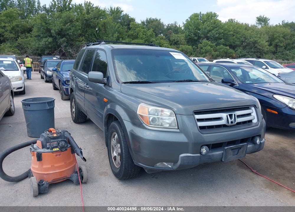 2008 HONDA PILOT EX-L VIN: 5FNYF28558B026975