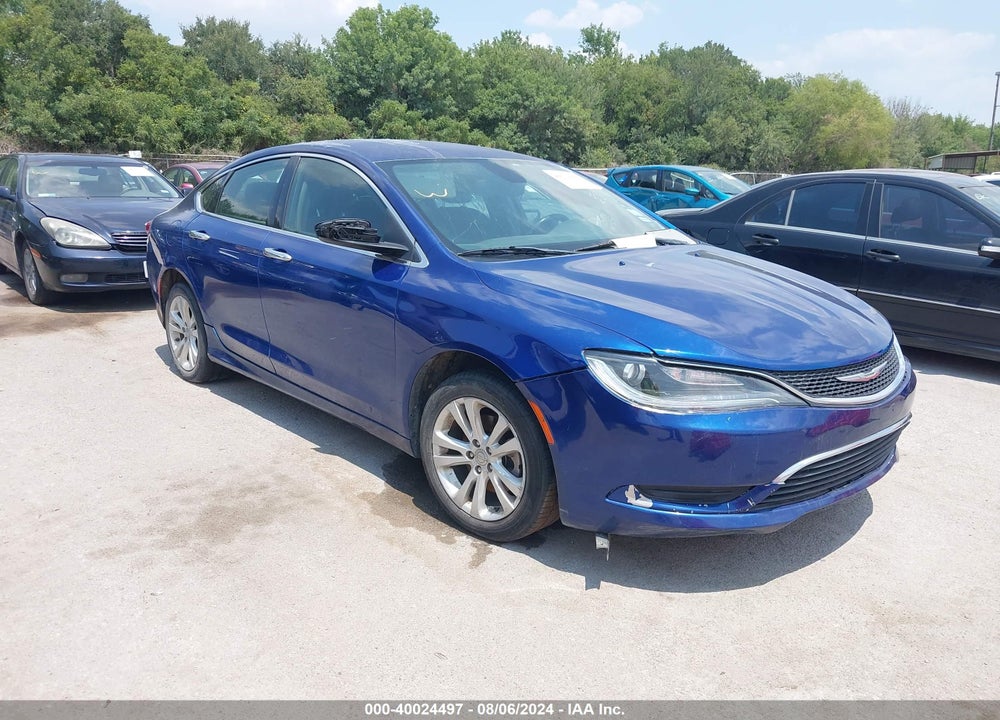 2015 CHRYSLER 200 LIMITED VIN: 1C3CCCAB3FN695788