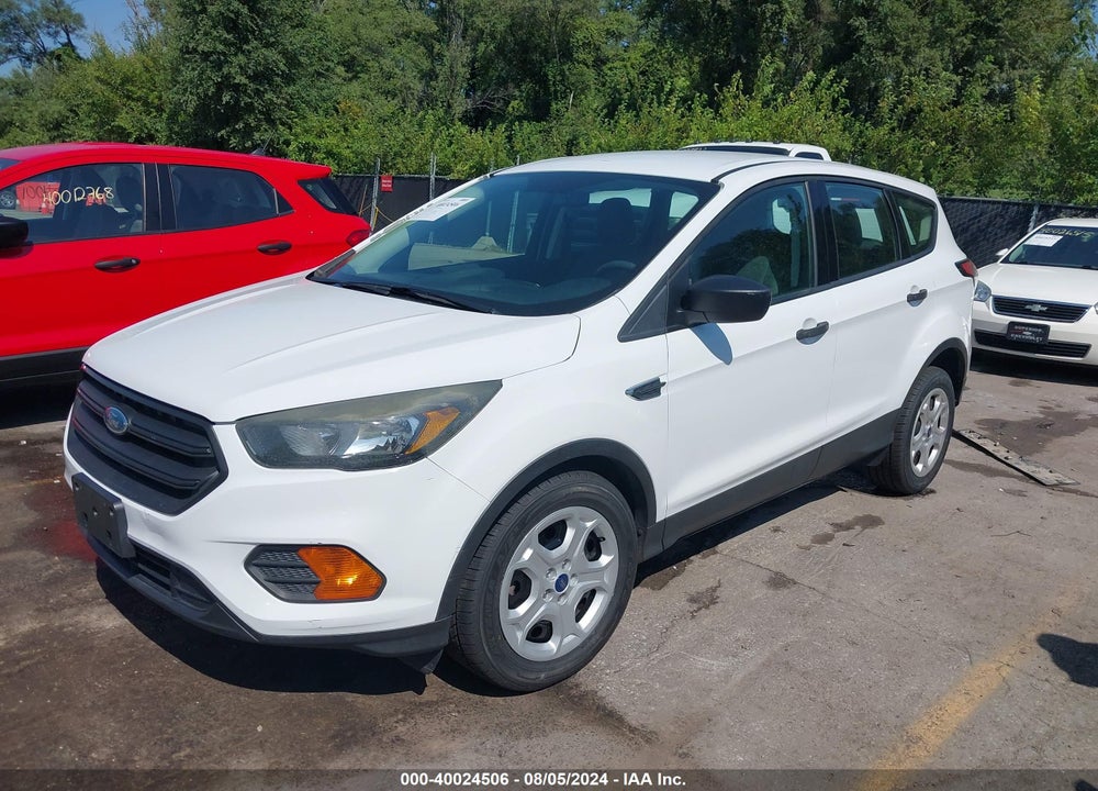 2018 FORD ESCAPE S VIN: 1FMCU0F73JUA36521