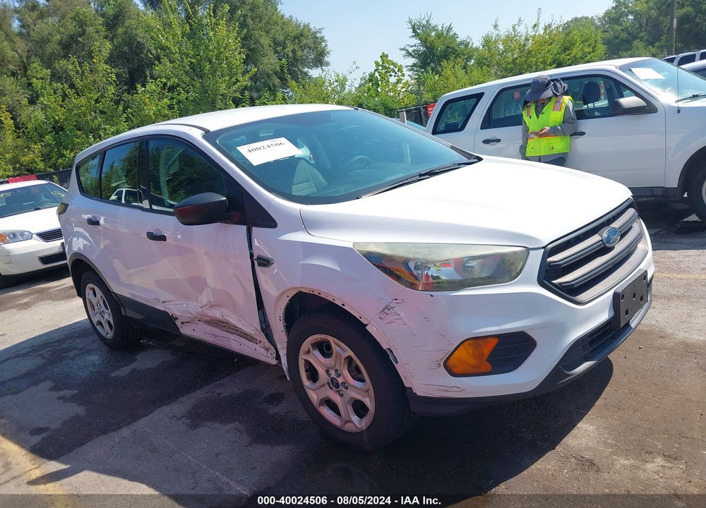 2018 FORD ESCAPE S VIN: 1FMCU0F73JUA36521