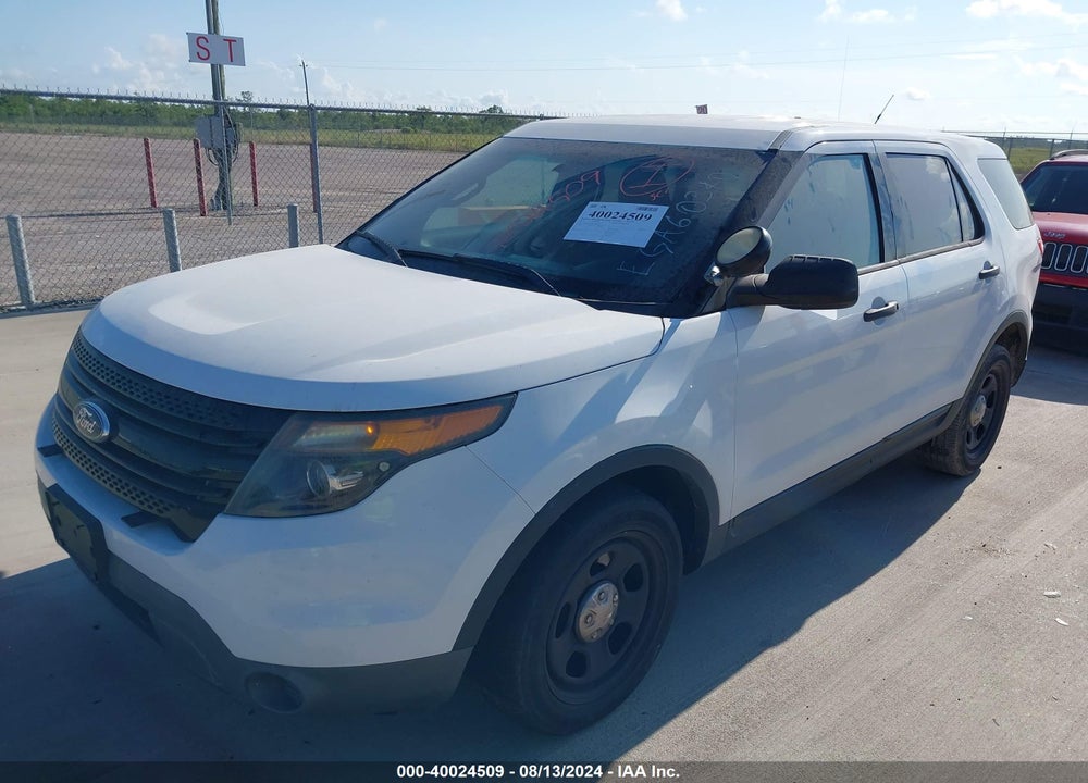 2014 FORD UTILITY POLICE INTERCEPTOR VIN: 1FM5K8AR6EGA60340