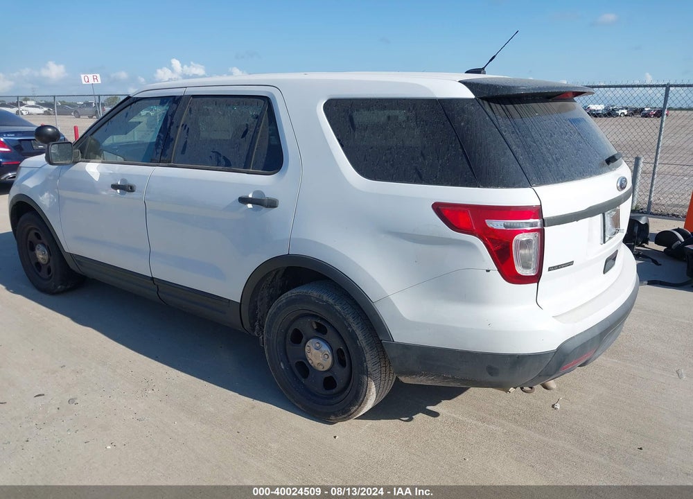 2014 FORD UTILITY POLICE INTERCEPTOR VIN: 1FM5K8AR6EGA60340