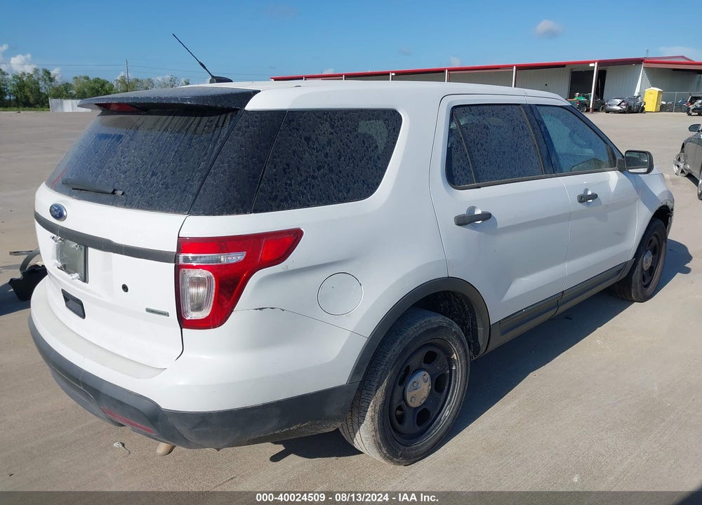 2014 FORD UTILITY POLICE INTERCEPTOR VIN: 1FM5K8AR6EGA60340