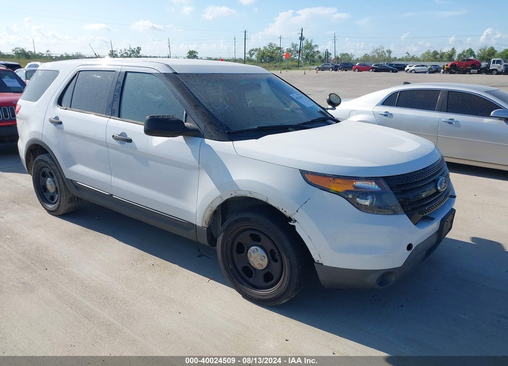 2014 FORD UTILITY POLICE INTERCEPTOR VIN: 1FM5K8AR6EGA60340