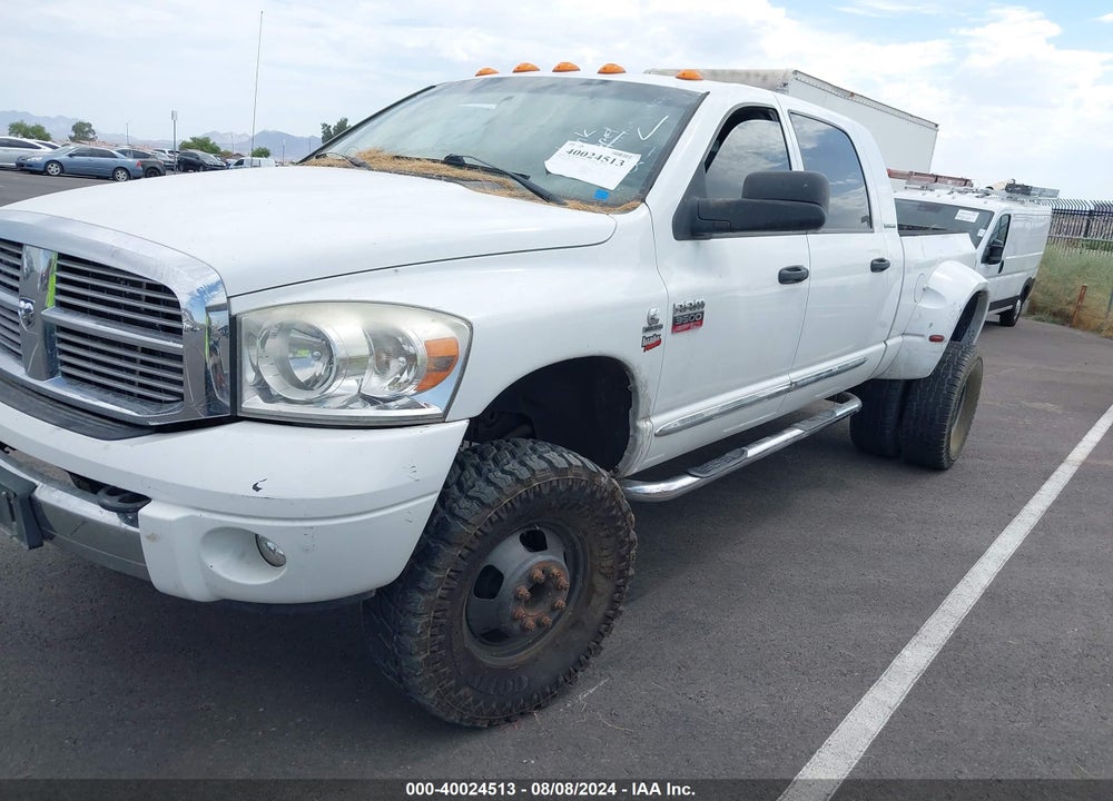 2007 DODGE RAM 3500 LARAMIE VIN: 3D7MX49C47G720978
