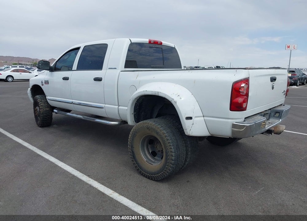 2007 DODGE RAM 3500 LARAMIE VIN: 3D7MX49C47G720978