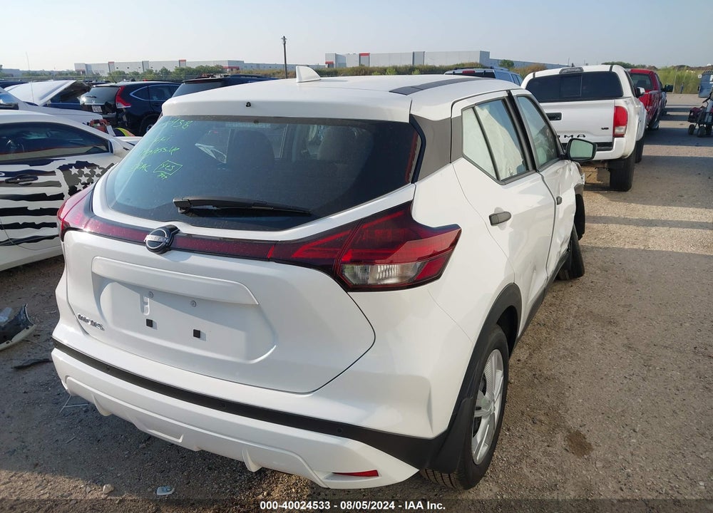 2024 NISSAN KICKS S XTRONIC CVT VIN: 3N1CP5BV3RL522414