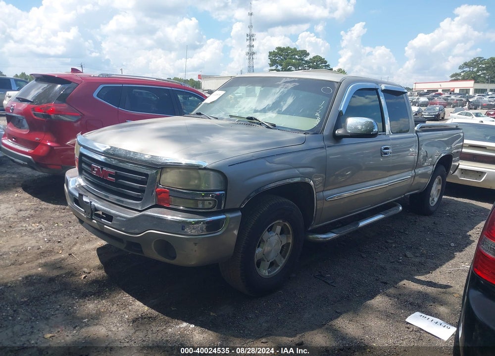 2003 GMC SIERRA 1500 SLE VIN: 1GTEK19T33E172582