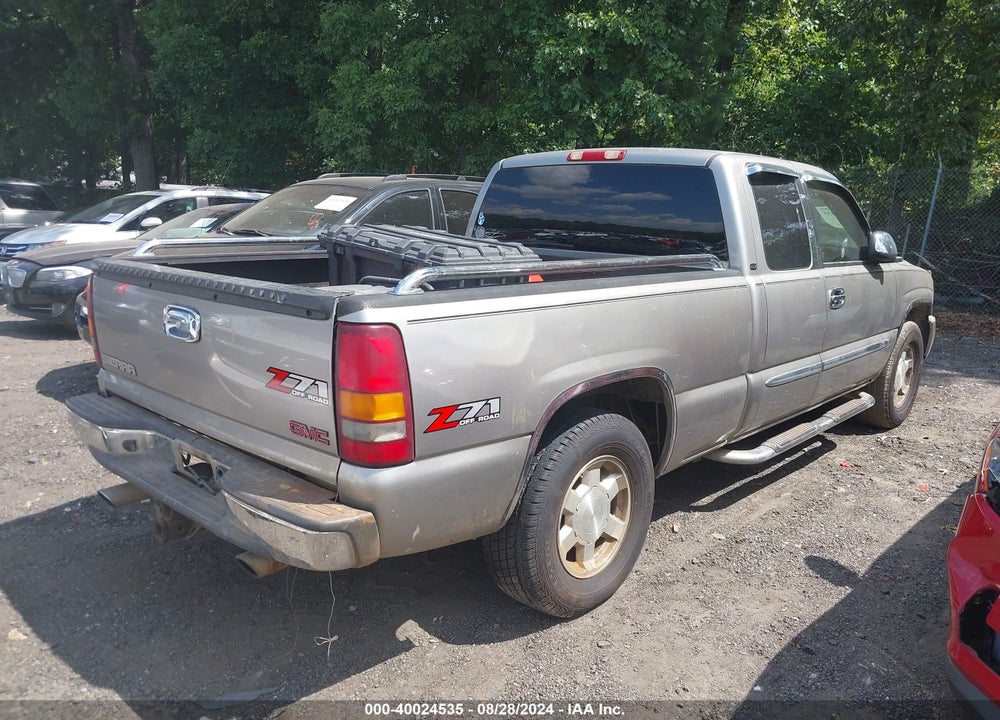 2003 GMC SIERRA 1500 SLE VIN: 1GTEK19T33E172582