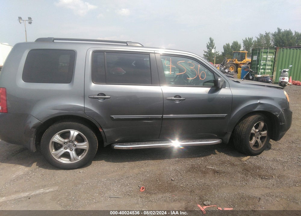 2012 HONDA PILOT EX-L VIN: 5FNYF4H50CB019906