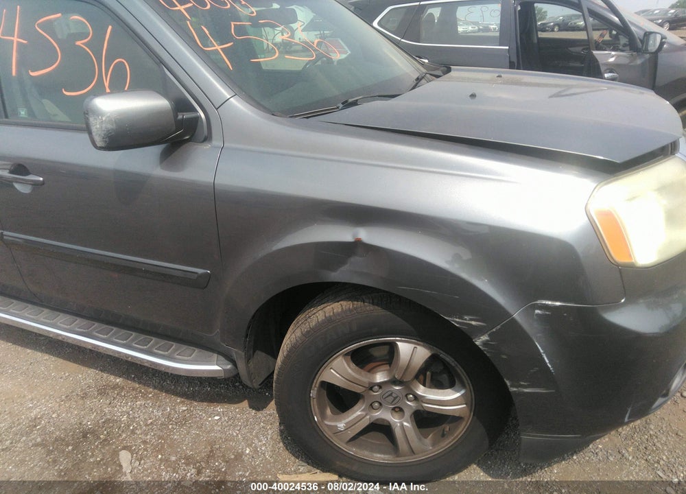 2012 HONDA PILOT EX-L VIN: 5FNYF4H50CB019906