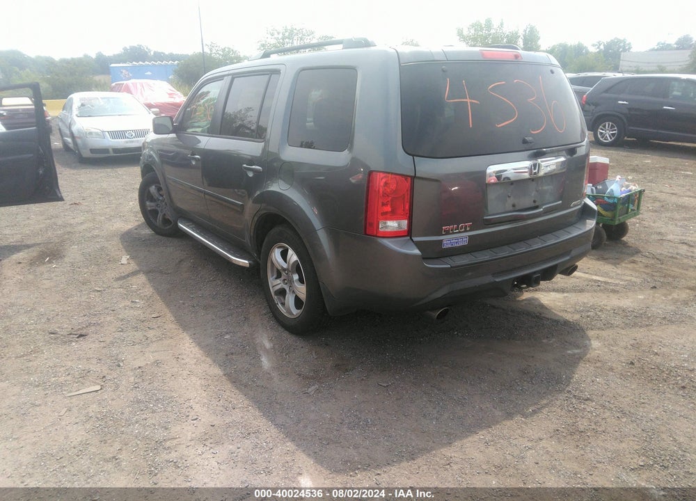 2012 HONDA PILOT EX-L VIN: 5FNYF4H50CB019906