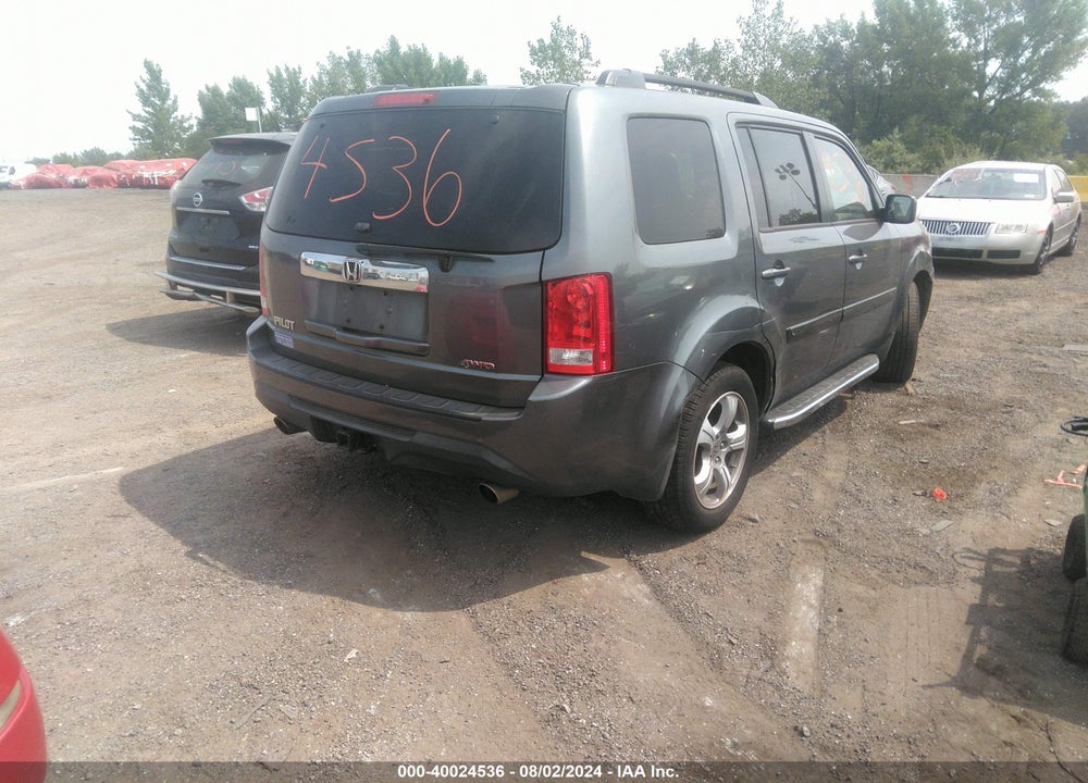 2012 HONDA PILOT EX-L VIN: 5FNYF4H50CB019906