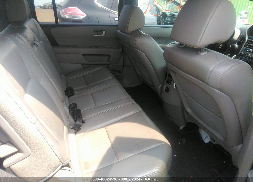 2012 HONDA PILOT EX-L VIN: 5FNYF4H50CB019906