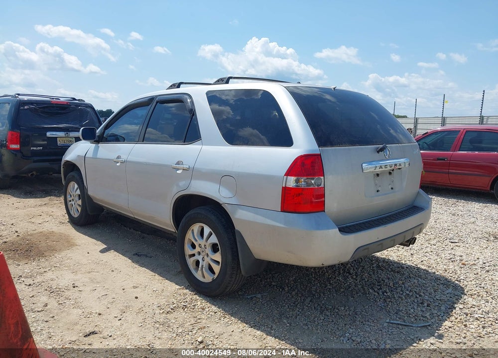 2003 ACURA MDX VIN: 2HNYD18993H532812