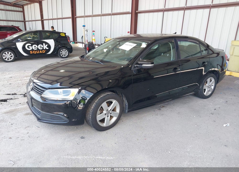 2012 VOLKSWAGEN JETTA 2.0L TDI VIN: 3VWLL7AJ6CM088524