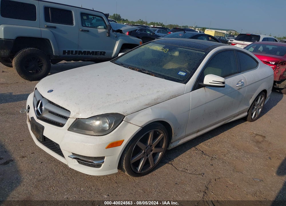 2013 MERCEDES-BENZ C 250 VIN: WDDGJ4HB5DF955507