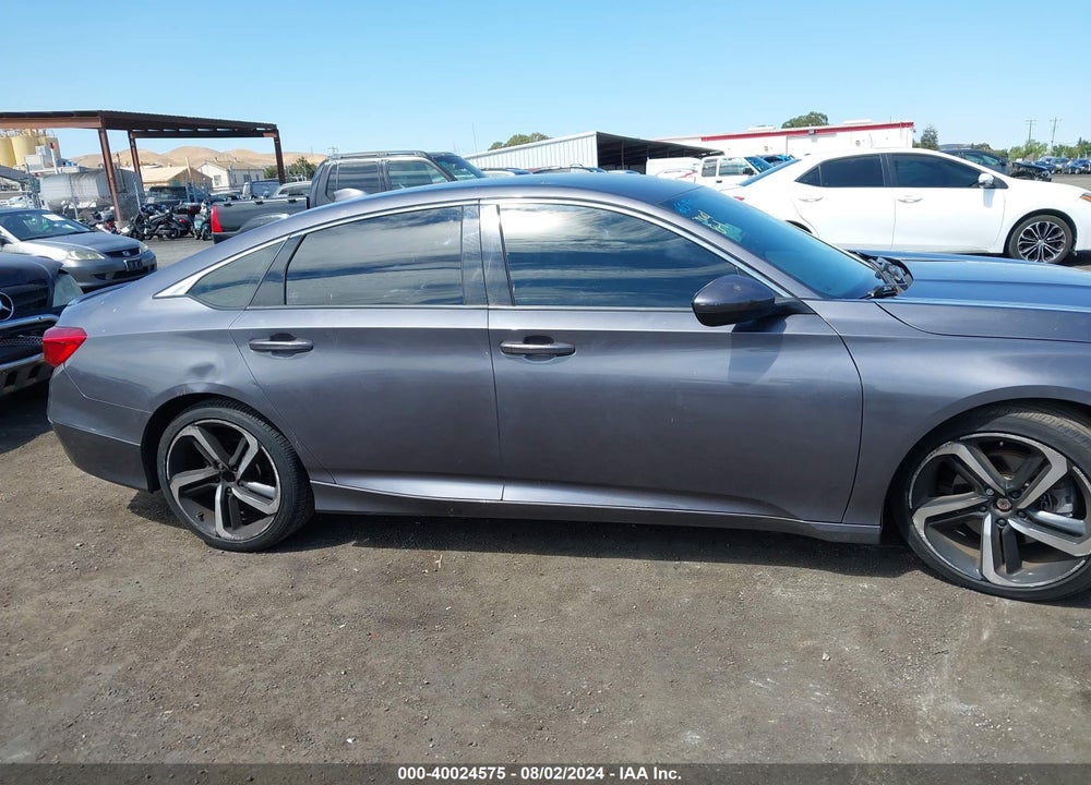 2018 HONDA ACCORD SPORT VIN: 1HGCV1F35JA231382