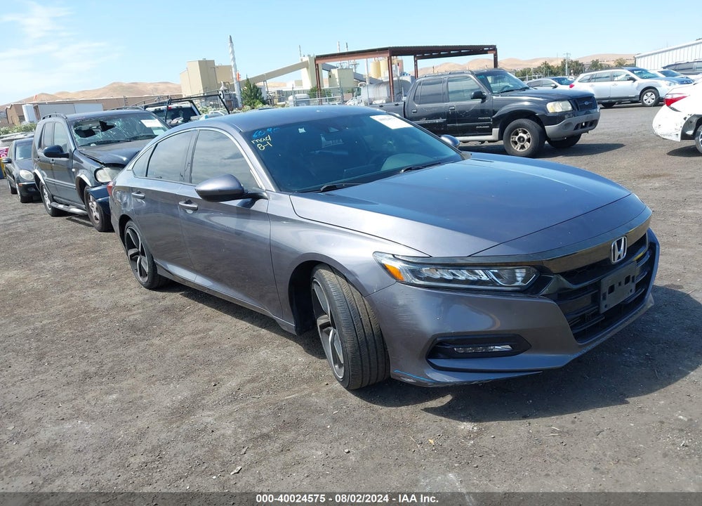 2018 HONDA ACCORD SPORT VIN: 1HGCV1F35JA231382