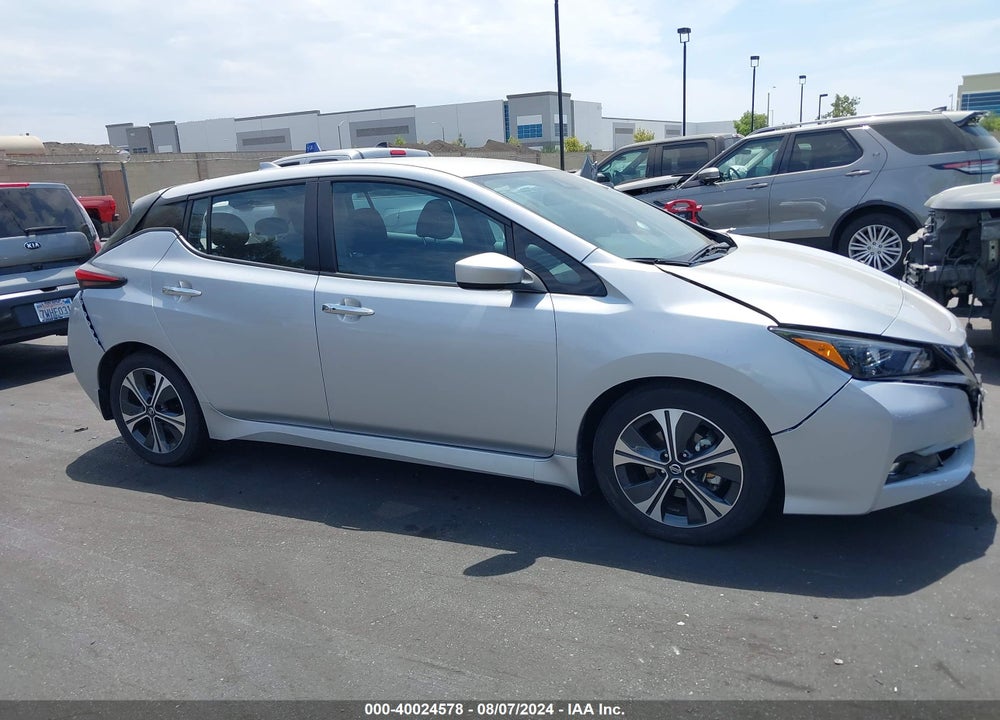 2022 NISSAN LEAF SV 40 KWH VIN: 1N4AZ1CV4NC553687