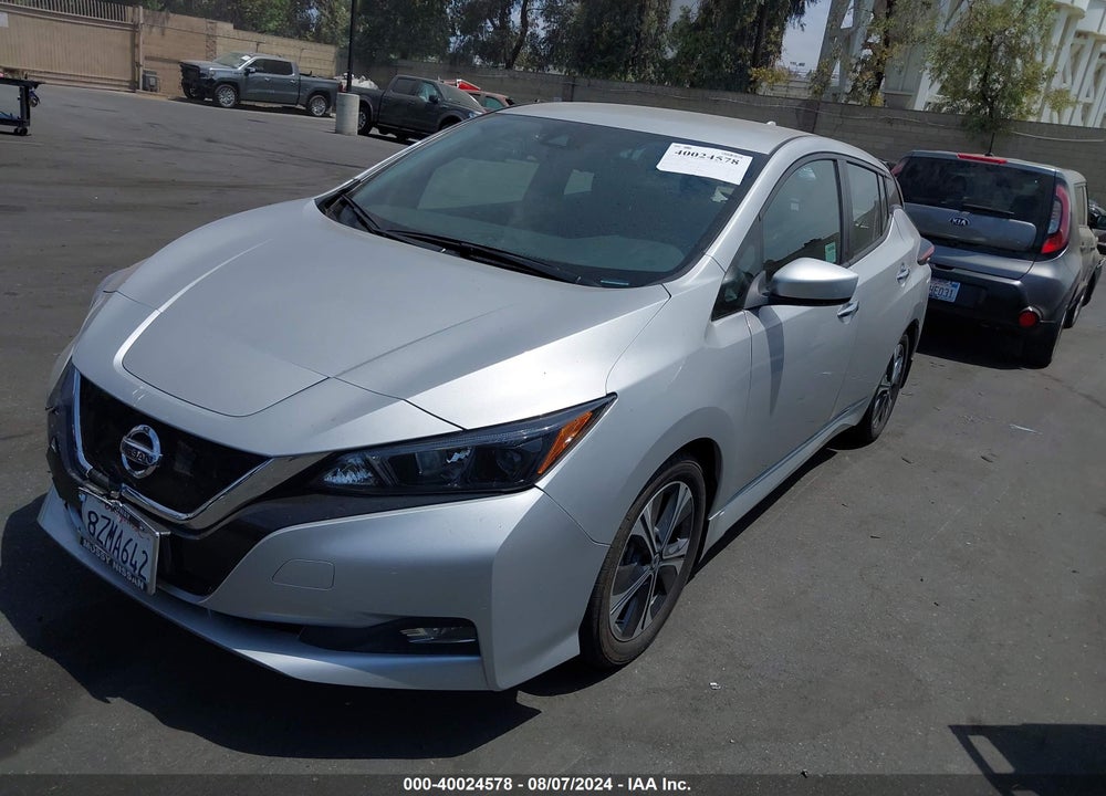 2022 NISSAN LEAF SV 40 KWH VIN: 1N4AZ1CV4NC553687