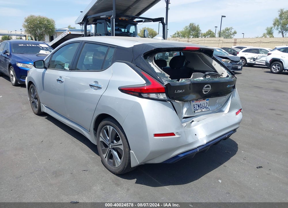 2022 NISSAN LEAF SV 40 KWH VIN: 1N4AZ1CV4NC553687