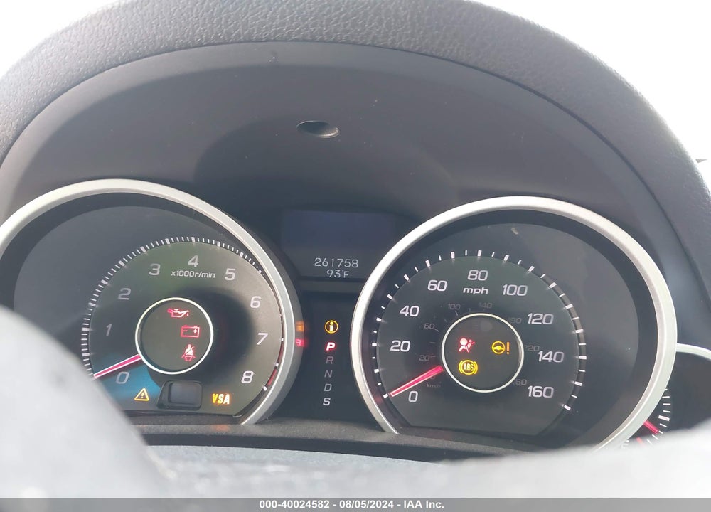 2009 ACURA TL 3.5 VIN: 19UUA86519A023859