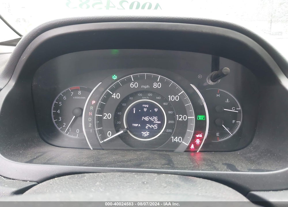2014 HONDA CR-V EX-L VIN: 2HKRM3H73EH563410