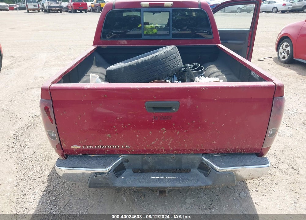 2005 CHEVROLET COLORADO LS VIN: 1GCDT136058137463