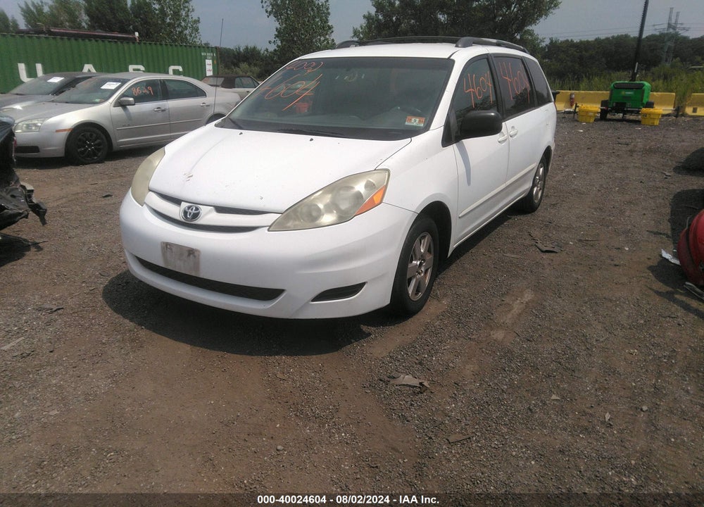 2009 TOYOTA SIENNA LE VIN: 5TDZK23C49S238091