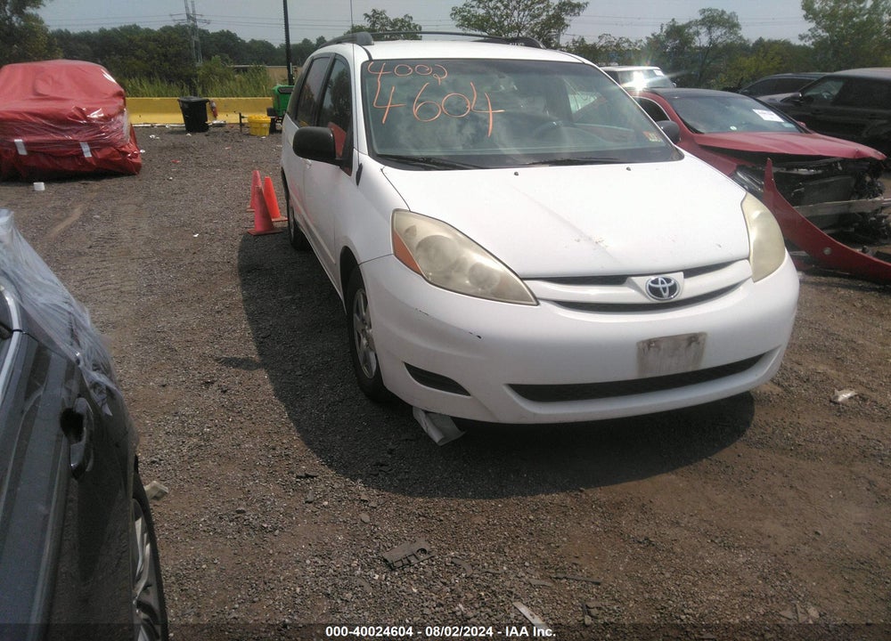 2009 TOYOTA SIENNA LE VIN: 5TDZK23C49S238091