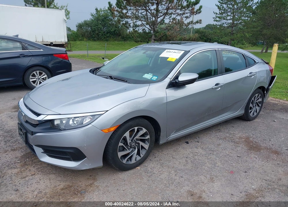 2017 HONDA CIVIC EX VIN: 19XFC2F74HE220293