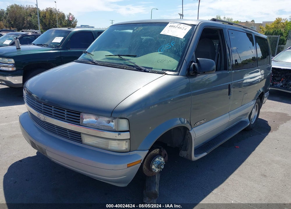 2000 CHEVROLET ASTRO VIN: 1GNDM19W8YB198028