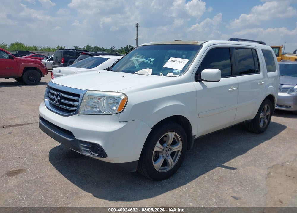 2013 HONDA PILOT EX-L VIN: 5FNYF3H59DB008804
