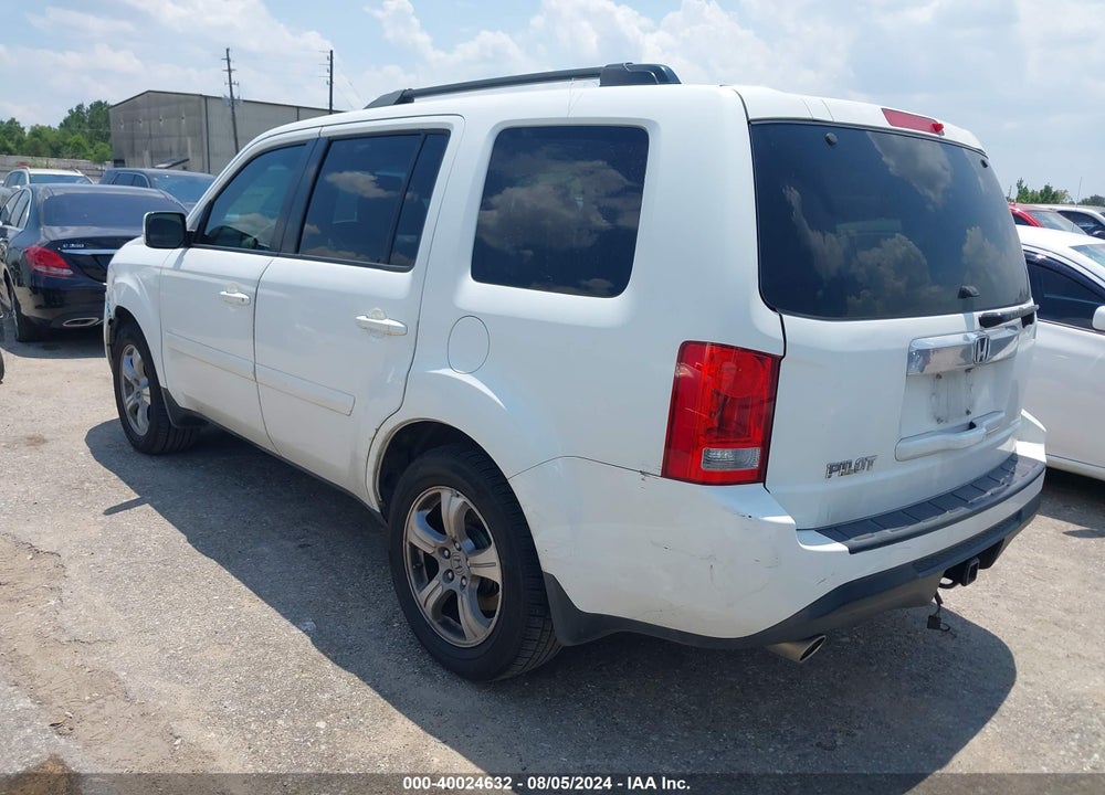 2013 HONDA PILOT EX-L VIN: 5FNYF3H59DB008804