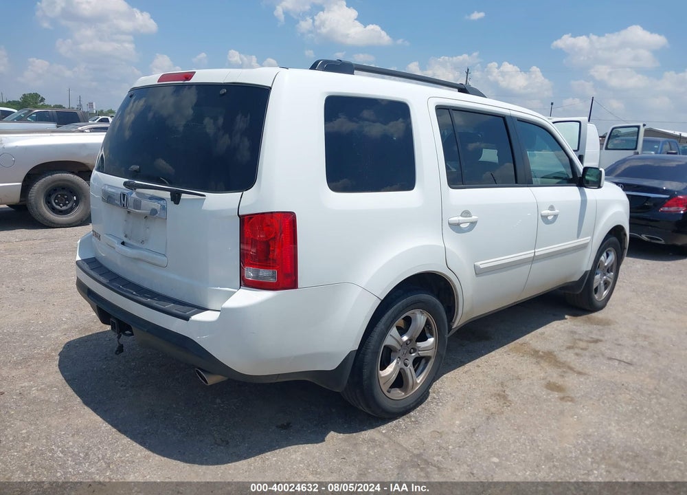 2013 HONDA PILOT EX-L VIN: 5FNYF3H59DB008804