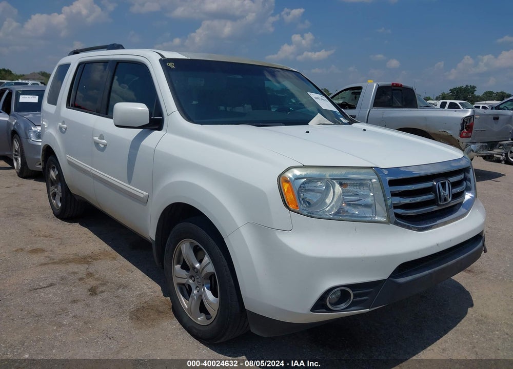 2013 HONDA PILOT EX-L VIN: 5FNYF3H59DB008804