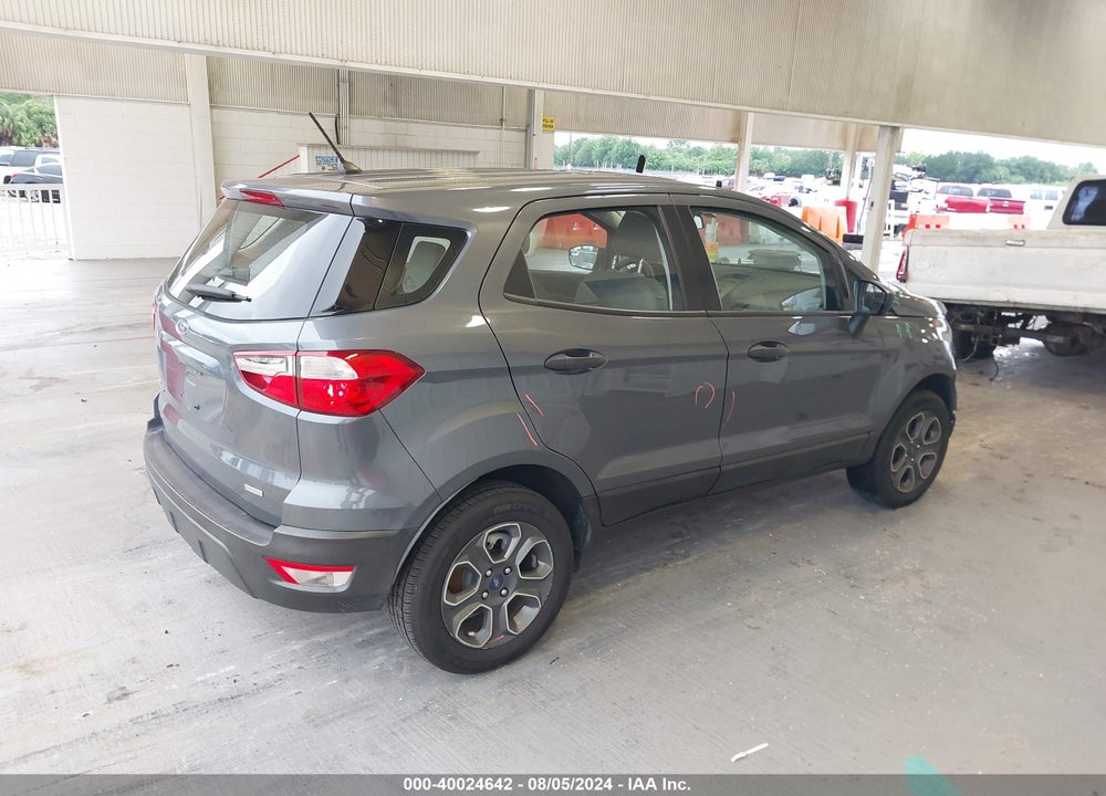 2018 FORD ECOSPORT S VIN: MAJ3P1RE9JC175222