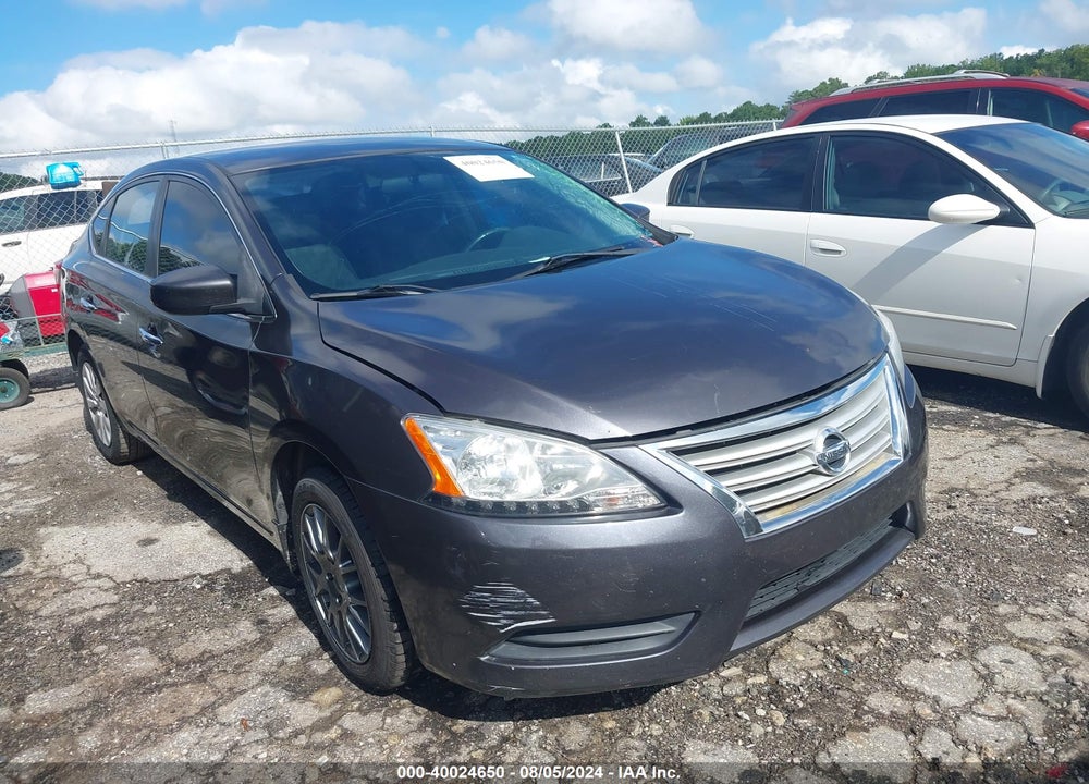 2013 NISSAN SENTRA SV VIN: 3N1AB7AP1DL733933