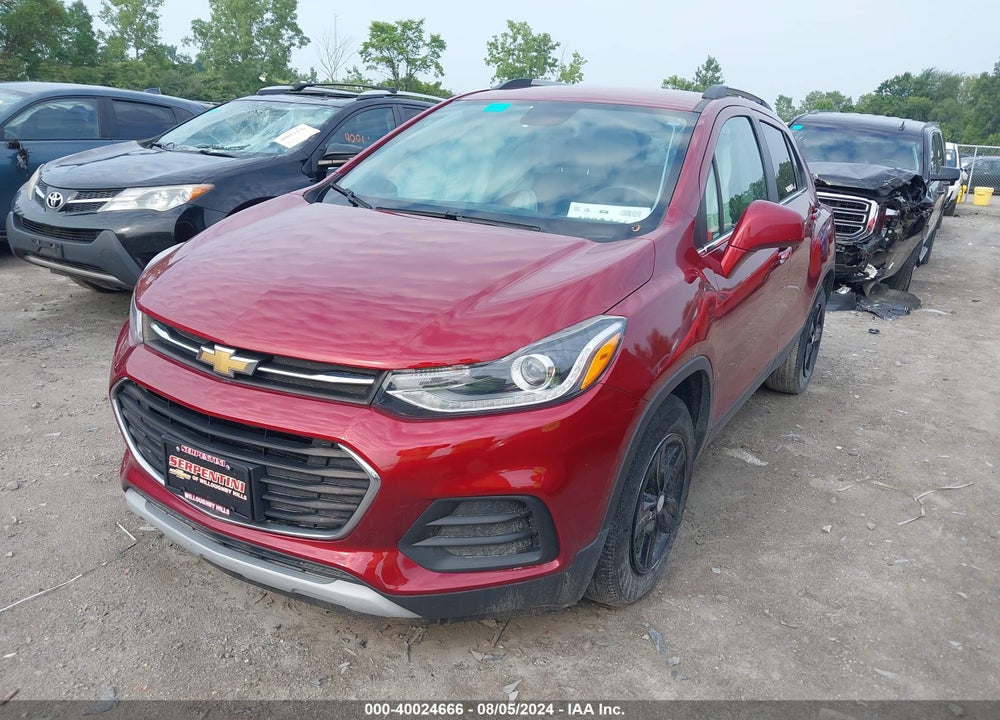 2018 CHEVROLET TRAX LT VIN: 3GNCJLSB4JL420074