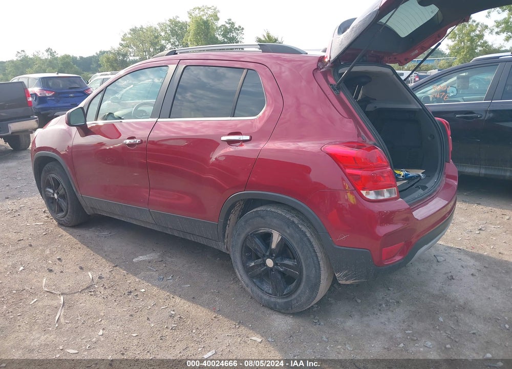 2018 CHEVROLET TRAX LT VIN: 3GNCJLSB4JL420074