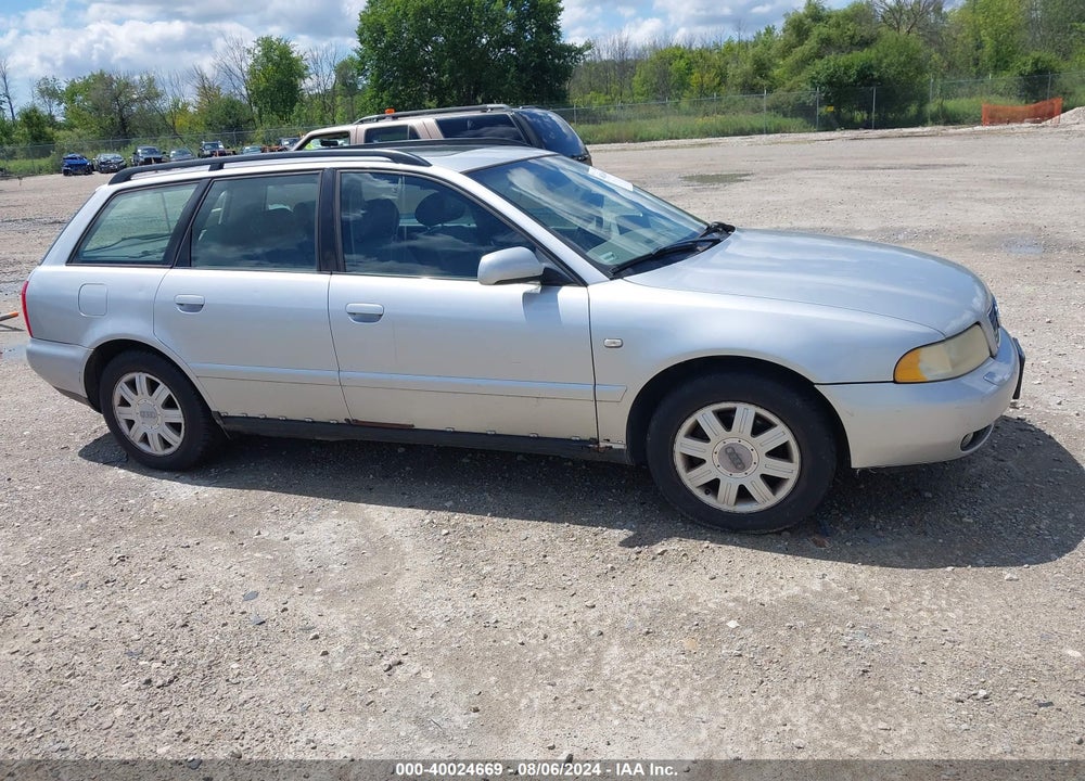 2001 AUDI A4 1.8T AVANT VIN: WAUKC68D01A135773