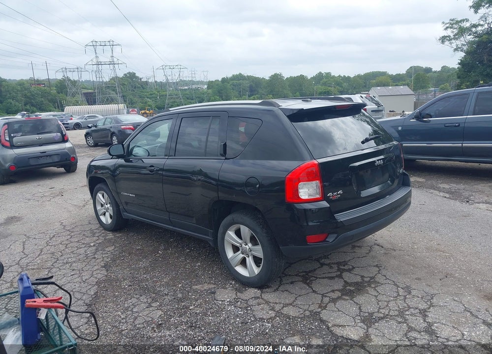 2012 JEEP COMPASS LATITUDE VIN: 1C4NJDEB3CD659756