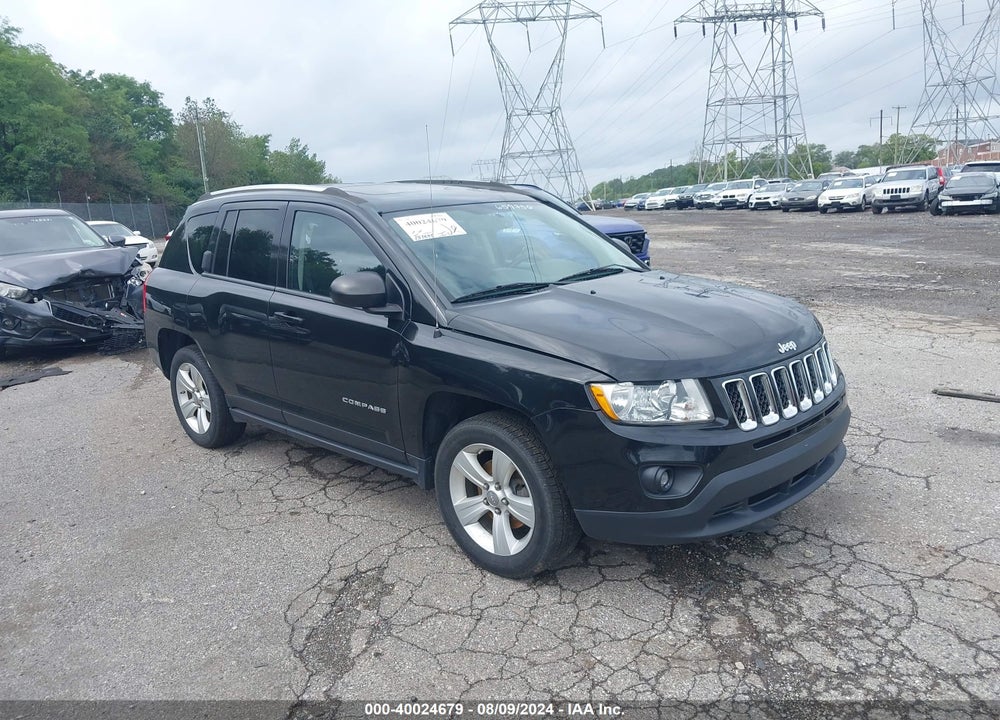 2012 JEEP COMPASS LATITUDE VIN: 1C4NJDEB3CD659756