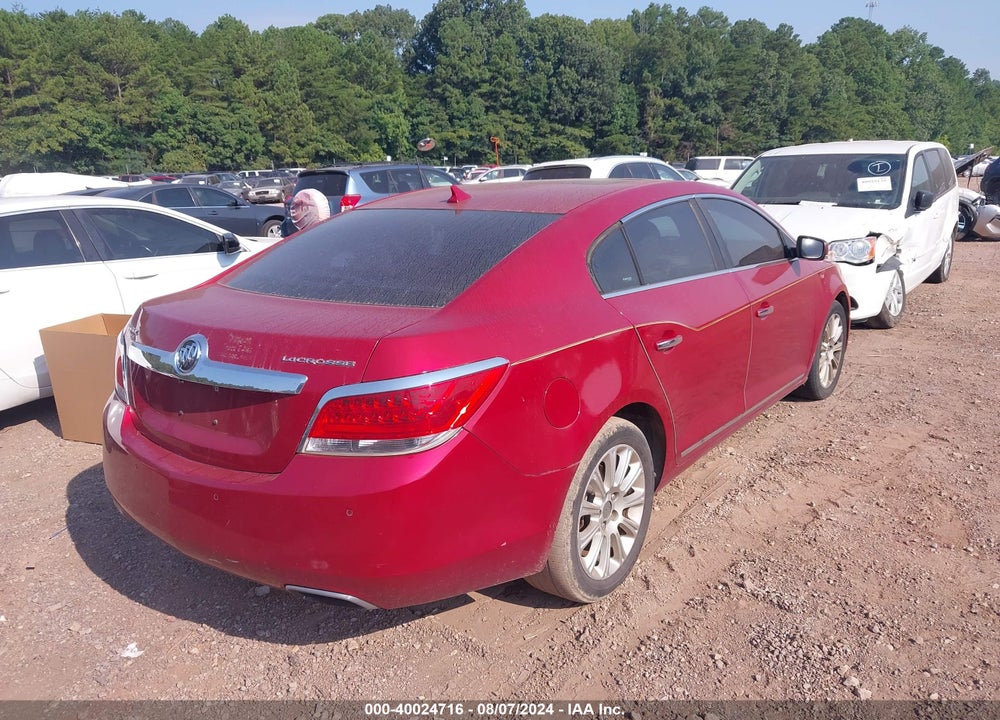 2013 BUICK LACROSSE LEATHER GROUP VIN: 1G4GC5E36DF188544