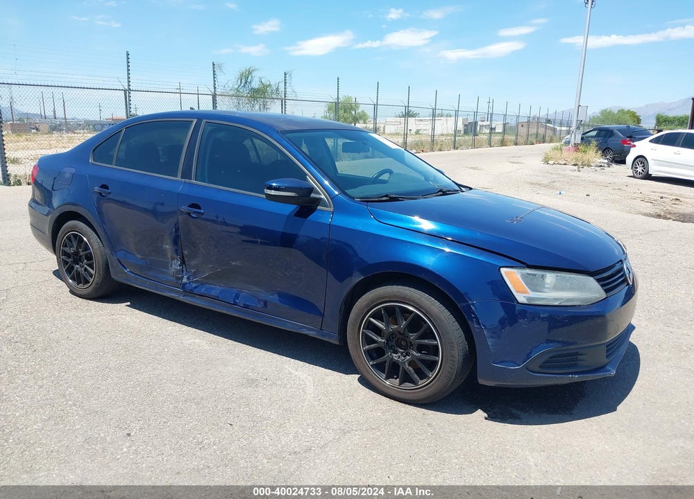 2011 VOLKSWAGEN JETTA 2.5L SE VIN: 3VWDZ7AJXBM087037