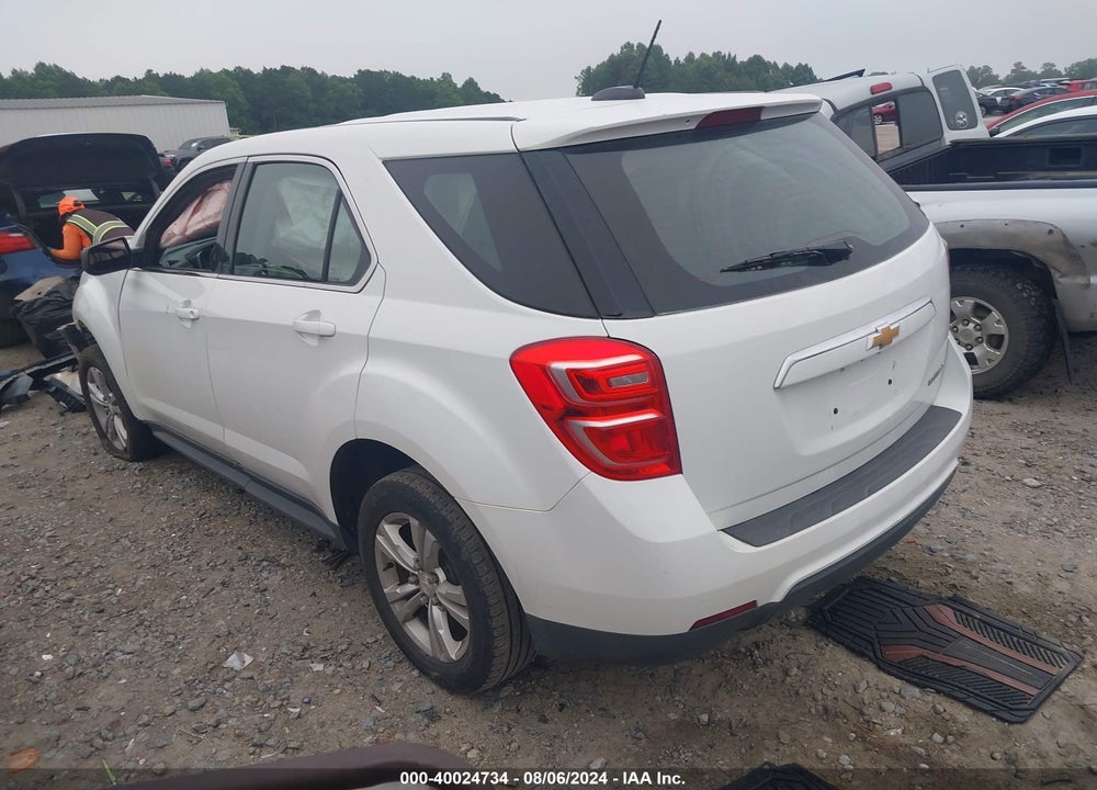 2016 CHEVROLET EQUINOX LS VIN: 2GNALBEK8G1138280