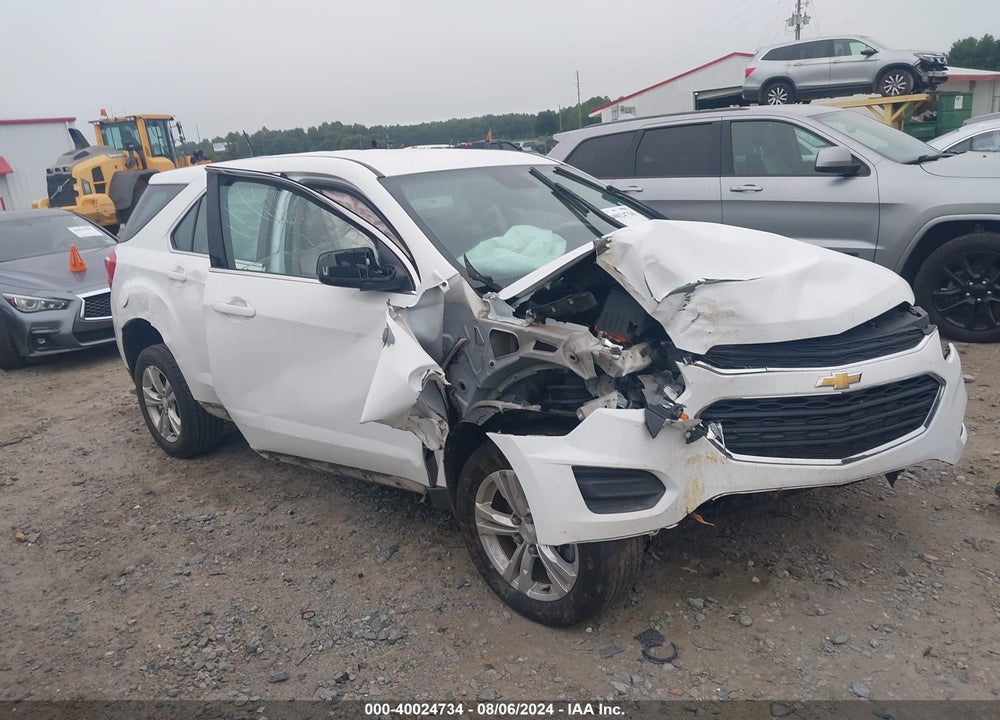 2016 CHEVROLET EQUINOX LS VIN: 2GNALBEK8G1138280