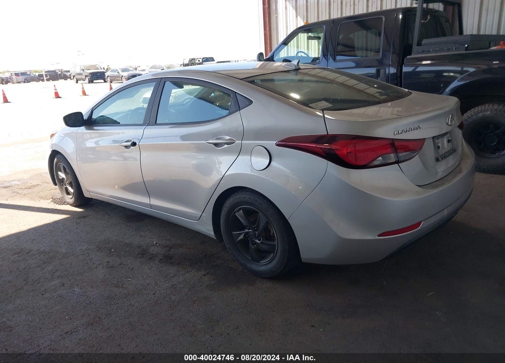 2015 HYUNDAI ELANTRA SE VIN: 5NPDH4AEXFH583037